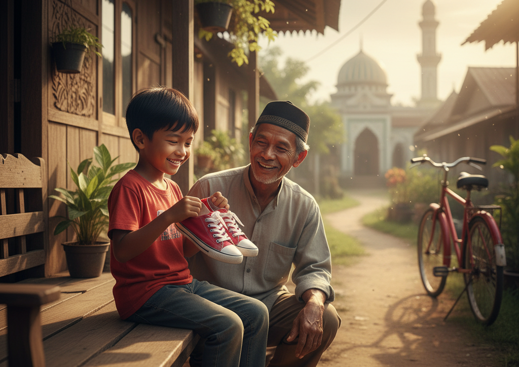 Sepatu Merah untuk Bagas